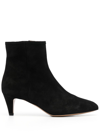 ISABEL MARANT 55MM SUEDE ANKLE BOOTS