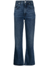 MARANT ETOILE HIGH-WAISTED STRAIGHT-LEG JEANS