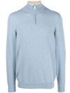 FEDELI FAVONIO QUARTER-ZIP CASHMERE JUMPER