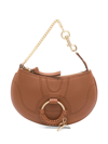 SEE BY CHLOÉ SEE PEBBLED LEATHER TOTE BAG