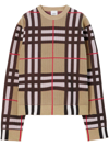 BURBERRY CHECK TECHNICAL JUMPER