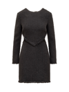 Del Core Cut-out Dress In Black