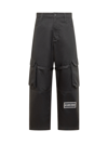 44 Label Group Cargo Pants In Black