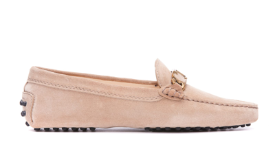 Tod's Gommino Loafers In Color Carne Y Neutral