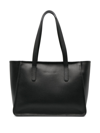 Longchamp Women's Leather Le Foulonnã© L Shopping Bag In Schwarz
