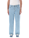 Dickies Thomasville Relaxed Straight Leg Jeans In Light Blue
