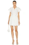 Ulla Johnson Jessa Cotton Poplin Minidress In Pristine