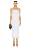 WARDROBE.NYC RUCHED SLIP DRESS