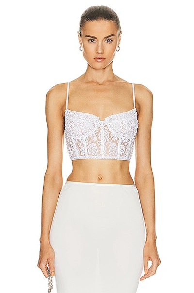 Retroféte Pessa Top In White