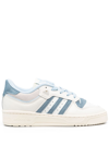 ADIDAS ORIGINALS RIVALRY LOW 86 LEATHER SNEAKERS