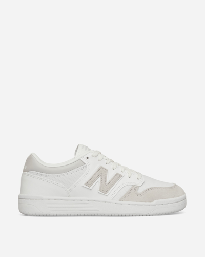 New Balance 480 Panelled Sneakers In White