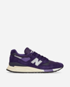 New Balance Made In Usa 998 Sneakers Plum In Blue