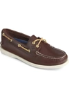 SPERRY SPERRY WOMENS/LADIES AUTHENTIC ORIGINAL LEATHER BOAT SHOES (BROWN)