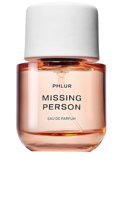 Phlur Missing Person Eau De Parfum 50ml In N,a