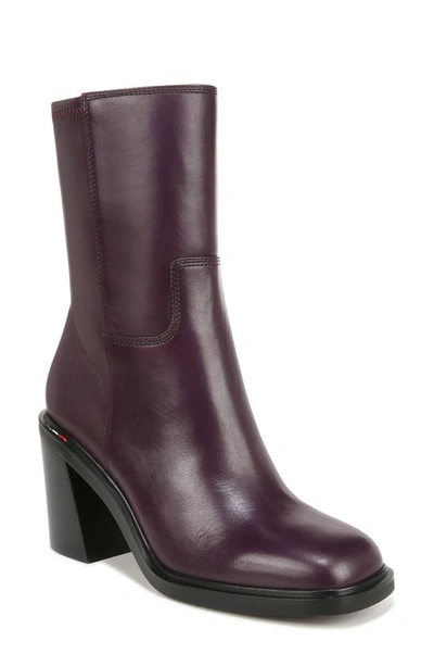 Franco Sarto Penelope Square Toe Bootie In Purple