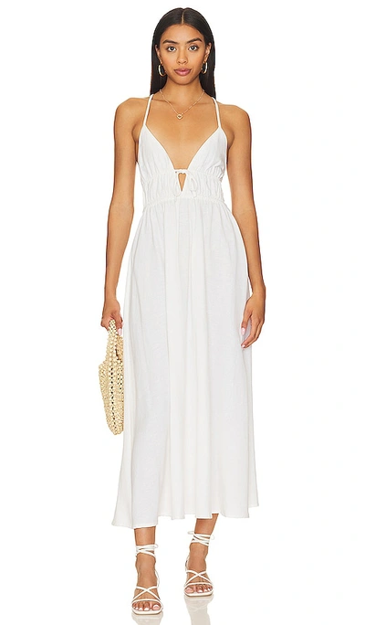 L*space Women's Playa Vista Strappy Midi-dress In Cream