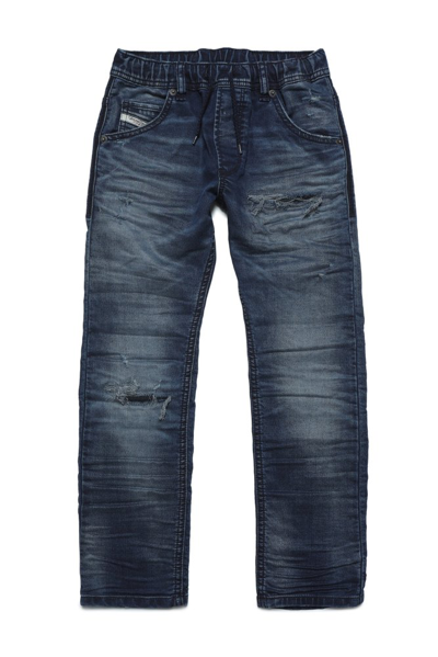 Diesel Kids' Krooley Jeans In Blu
