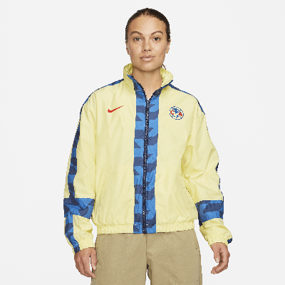Nike Club Amã©rica Essential  Women's Soccer Jacket In Yellow