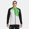 Nike Liverpool Fc Academy Pro  Men's Full-zip Knit Soccer Jacket In White
