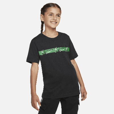 Nike Liverpool Fc Big Kids'  Soccer T-shirt In Black