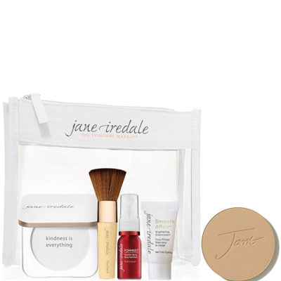 Jane Iredale The Skincare Makeup System Essentials And Purepressed Mineral Foundation Bundle (various Shades) (wo In Sweet Honey