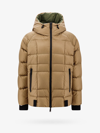 Dsquared2 Logo-print Padded Jacket In Beige