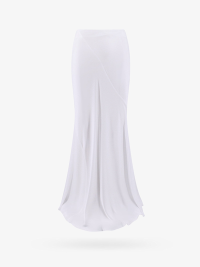 Alberta Ferretti Skirt In White