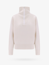 Coperni Wool Sweater With High Collar In White