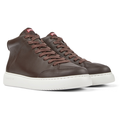 Camper Boots For Men In Burgundy