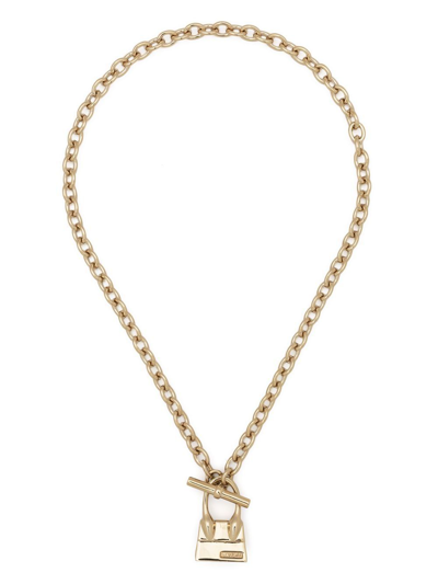 Jacquemus Chiquito Pendant Necklace In Gold