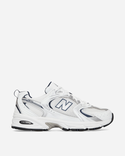 New Balance White And Indigo 530 Sneakers Men