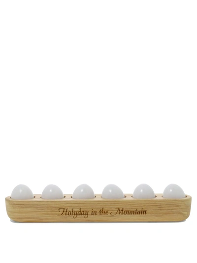 Mountain Research "eggs Boat" Accessory In Beige