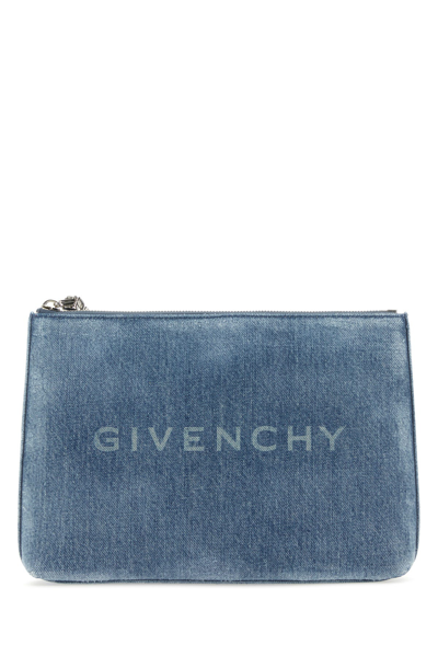 Givenchy Clutch-tu Nd  Female In Denim