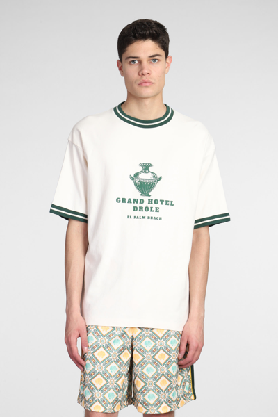Drôle De Monsieur Le T-shirt Hotel In Green