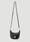 BURBERRY LOLA QUILTED CRESCENT SHOULDER BAG