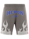 HERON PRESTON "HERON LAW FLAMES" SHORTS