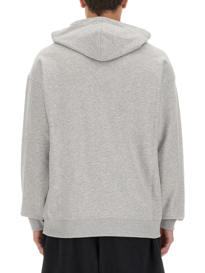 Moschino Teddy Print Sweatshirt In Grey