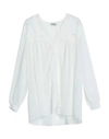 FRACOMINA FRACOMINA WOMAN TOP WHITE SIZE XL POLYESTER