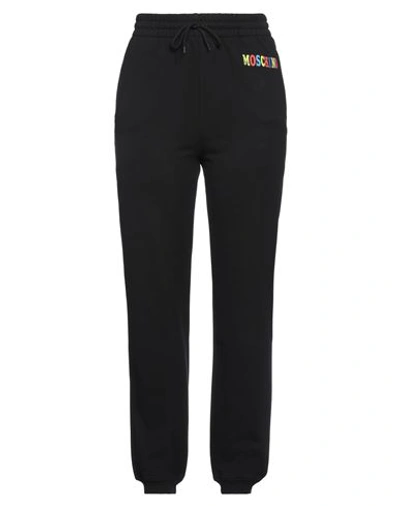 Moschino Woman Pants Black Size 8 Cotton