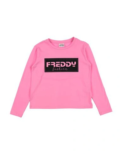 Freddy Babies'  Toddler Girl T-shirt Pink Size 6 Cotton, Elastane