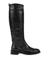 Paola Ferri Woman Knee Boots Black Size 11 Soft Leather