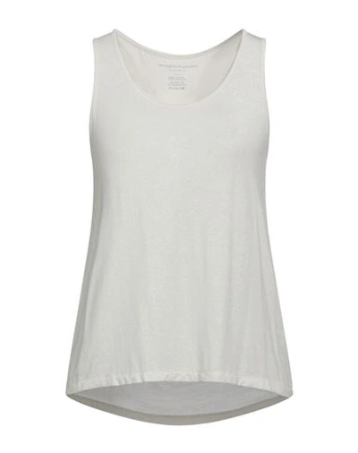 Majestic Filatures Woman Tank Top Grey Size 1 Viscose, Elastane In Grey