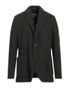 Circolo 1901 Man Suit Jacket Dark Green Size 46 Virgin Wool, Cashmere