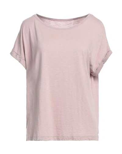 Juvia Woman T-shirt Pastel Pink Size S Cotton, Viscose In Pink