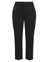 Dixie Woman Pants Black Size L Polyester, Elastane In Black