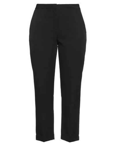 Dixie Woman Pants Black Size L Polyester, Elastane