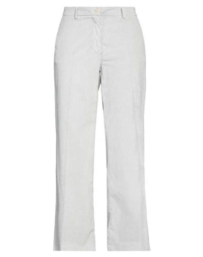 Mason's Woman Pants Grey Size 10 Cotton, Modal, Polyester, Elastane