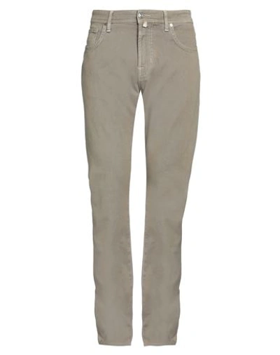 Jacob Cohёn Man Denim Pants Khaki Size 33 Cotton, Elastane, Polyester In Beige