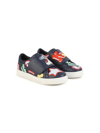 KENZO EMBROIDERED LOW-TOP SNEAKERS