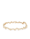 Yvonne Léon 9kt Yellow Gold Rivière Escargot Diamond Bracelet In Gold